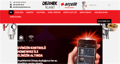 Desktop Screenshot of dernekticaret.com