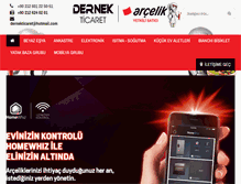 Tablet Screenshot of dernekticaret.com